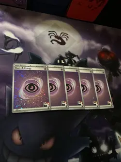 5x Basic Psychic Energy - 005 (Cosmos Holo) 005 Prize Pack Series Cards Holo - Image 3