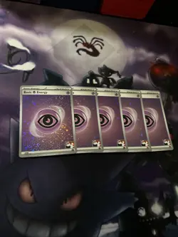 5x Basic Psychic Energy - 005 (Cosmos Holo) 005 Prize Pack Series Cards Holo - Image 4