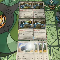 4x Metang - 090 (Prerelease) Promo Cards Holo 4x Beldum 113/162 Regular - Image 1