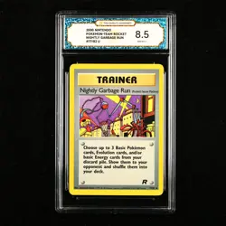 TQG 8.5 NM-MT+ 2000 Pokemon ENG Nightly Garbage Run #77/82 U - Image 1