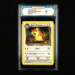 TQG 8 NM-MT 2000 Pokemon ENG Dark Raticate #51/82 C - Image 1