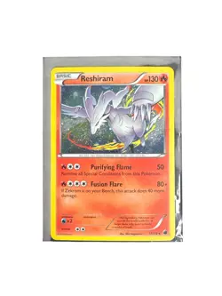 Reshiram 17/116 Holo Rare Plasma Freeze Pokemon Lightly Played - Image 1