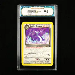 TQG 9.5 Mint+ 2000 Pokemon DE Dunkles Dragonir #33/82 U - Image 1