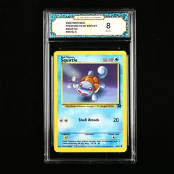 TQG 8 NM-MT 2000 Pokemon ENG Squirtle #68/82 C - Image 1