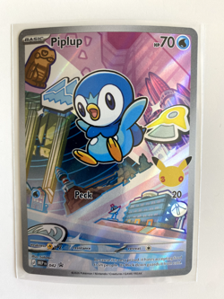 Pokemon TCG First Partner Illustration Collection Series 1 Gen 4 Sinnoh Starters - Image 4