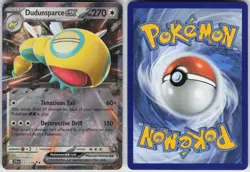 Dudunsparce ex 121/159 Double Rare Journey Together Pokemon Near Mint - Image 2