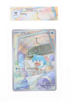 Pokemon Quaxly (AR) - 081/072 SV1A - Triplet Beat - GRAAD 10 JAP 2023 - Image 1