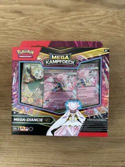 2x Pokemon Mega-Kampfdeck Mega-Diancie-ex Deutsch & Meloetta Promo Karte NEU OVP - Image 1