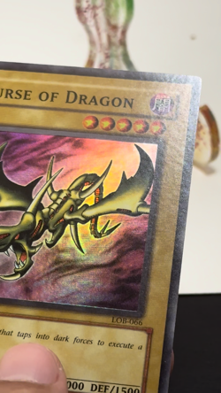 YuGiOh! Curse of Dragon LOB-006 Unlimited Super Rare LP - Image 2