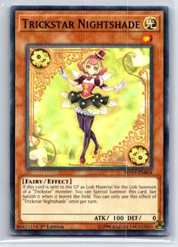 Trickstar Nightshade Common 2019 Gold Sarcophagus Tin Mega Pack MP19-EN004 LP - Image 1