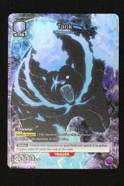Tank Alternate Art - Bandai Union Arena Solo Leveling SLG-1-032 Foil - Image 1