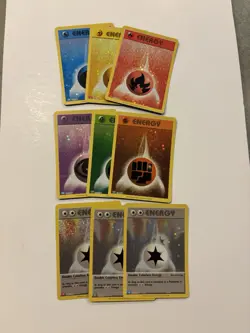 Holo Energy Complete Pokemon Card Set Classic Collection Game CLC CLV CLB E - Image 1