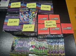 Pokemon TCG Cards, Lot (500) of Mixed Packs, 5Booster Boxes of Scarlet Kor.ver - Image 2