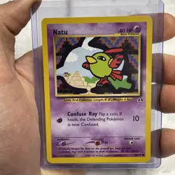 Pokemon Vintage Natu 59/75 Neo Discovery Set UNLIMITED NM/MT TCG WOTC Card - Image 1