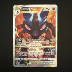 Pokemon Card Lucario VSTAR Swsh291 Sword & Shield Full Art Promo - Image 1