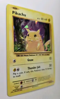 2016 Pikachu Cracked Ice 35/108 Pokemon Card XY Evolutions Ultra Rare 35/108 - Image 5