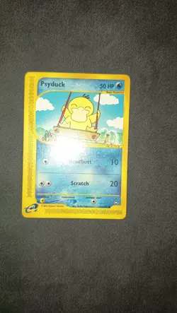 Psyduck 104/147 Set Aquapolis Pokemon Card Eng No Holo Exe/Nm - Image 1