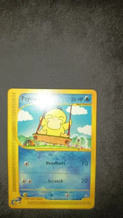 Psyduck 104/147 Set Aquapolis Pokemon Card Eng No Holo Exe/Nm - Image 2