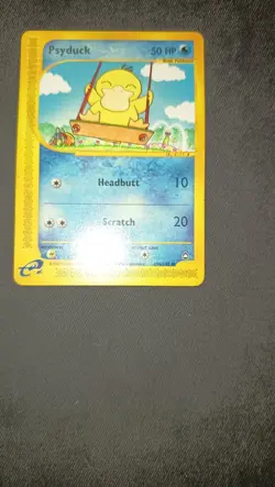 Psyduck 104/147 Set Aquapolis Pokemon Card Eng No Holo Exe/Nm - Image 4