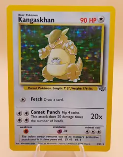 Kangaskhan Holo Rare Jungle 5/64 Pokemon Card - WOTC 1999 - Image 1
