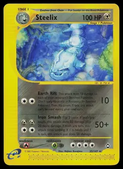 Pokemon Card - Steelix Aquapolis 35/147 Rare - Image 1