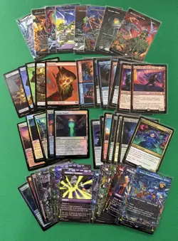 MTG TMNT 60 Card Lot - MYTHIC/RARE/U/L FOIL - Splinter Casey Jones Brainstorm B4 - Image 1