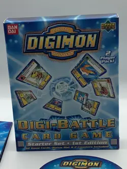 2000 Digimon Digi-Battle Card Game 1st Edition Upper Deck Bandai - Image 2