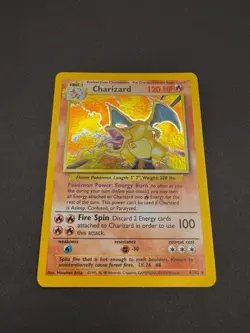 Charizard 4/102 Base Set Rare Holo Pokemon Card WOTC 1999 - Near Mint - 1 - Image 3