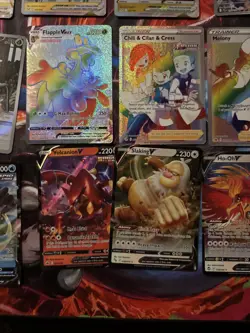 Pokemon Mixed Card Lot Ex Illustration Rare Ultra Rares Plus Others Rainbows - Image 4