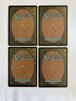 4X Played MTG Magic The Gathering Extract Odyssey Rare Blue Card - Image 2