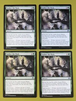 Gather the Pack x4 Magic Origins 4x Magic the Gathering MTG - Image 1