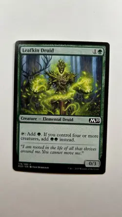MTG Core set 2020 Leafkin Druid 178/280 Magic the Gathering - Image 1