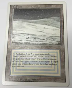 MTG Tundra Revised Edition NM Magic The Gathering Super Nice - Image 1