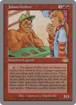 Jalum Grifter - MtG Unglued - R047 NM 1998 - Image 1