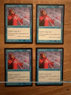 4x Counterspell NM Tempest MTG Multiple Sets Available - Image 1