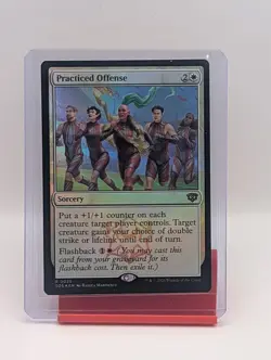 Practiced Offense [Foil] #25 Magic Secrets of Strixhaven - Image 1