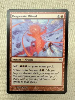 MTG Desperate Ritual 163/306 Champions of Kamigawa Regular Common - Image 1