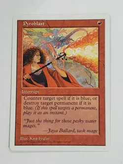 MTG Pyroblast (5th Edition/Red/U) - BGM - Image 1