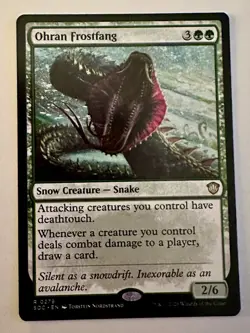 Ohran Frostfang Commander: Secrets of Strixhaven Regular - Image 1