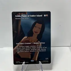Azula, Flame of Ember Island Borderless 0027 Avatar: The Last Airbender TLE MTG - Image 1