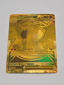 Pokemon TCG Mega Charizard X Ex 130/094 ME02: Phantasmal Flames Holo LP - Image 2