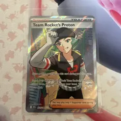 Team Rocket’s Proton 227/182 Destined Rivals Ultra Rare NM Pokemon TCG - Image 1