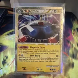 Magnezone (Prime) 96/102 Triumphant Holo Pokemon LP - Image 1