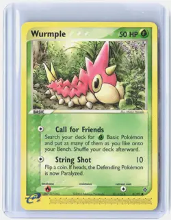 Wurmple 81/97 Common Dragon Pokemon Near Mint - Image 1