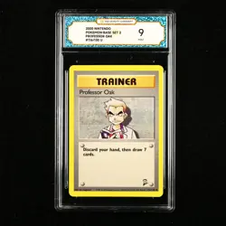 TQG 9 Mint 2000 Pokemon ENG Professor Oak #116/130 U - Image 1