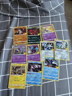 Pokemon TCG Celebrations Lot Of 10 Holo Rare - Image 1
