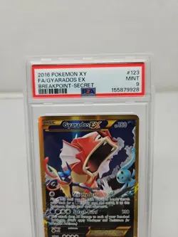 2016 Pokemon Gyarados EX 123/122 PSA 9 | BREAKpoint Secret Rare Holo - Image 2