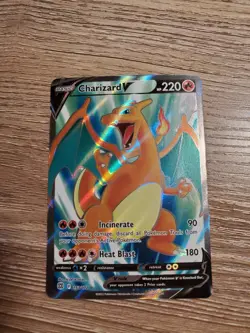Pokemon TCG Charizard V 153/172 Swsh09 Brilliant Stars Holo NM - Image 1