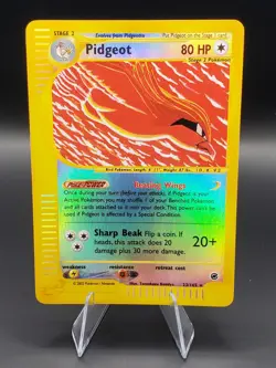 Pokemon TCG Pidgeot 23/165 Reverse Holo Rare Expedition Base Set - NM - Image 1