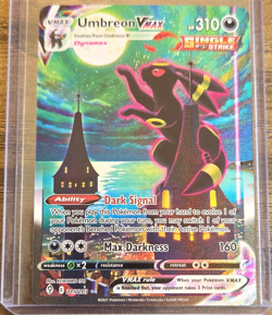 Pokemon 2021 Evolving Skies Secret Rare Umbreon Vmax #215 - Image 1